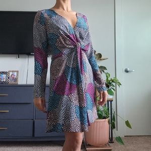 Charlie Jade Anthropologie silk dress
